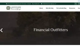 Latitude Financial Group website