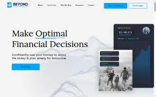 Beyond Your Hammock website