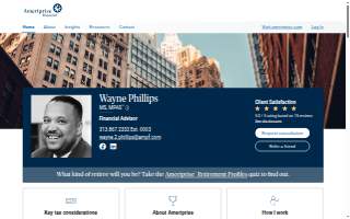 Wayne Phillips - Financial Advisor, Ameriprise Financial Services, LLC