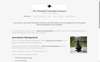 The Financial Planning Company of Detroit website