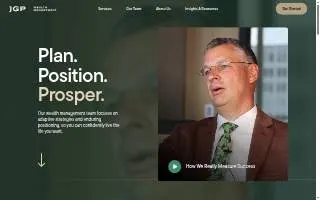 JGP Wealth Management website