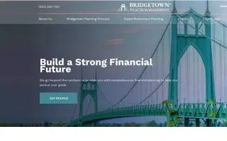 Bridgetown Wealth Management of Portland website