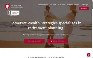 Somerset Wealth Strategies of Portland website