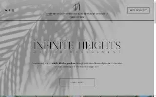 Infinite Heights Wealth Management website