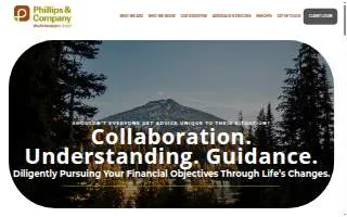 Phillips and Company website