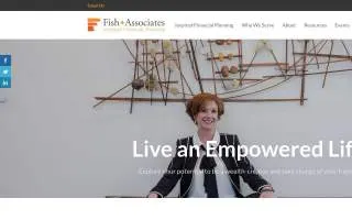 Fish + Associates website