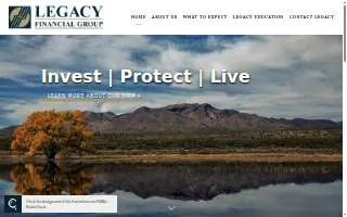 Legacy Financial Group of Albuquerque website