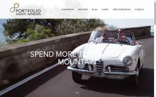 Portfolio Wealth Advisors of Albuquerque website