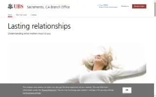UBS Financial Services Inc. of Sacramento website