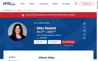 First Command Financial Advisor - Abby Randall, RICP®|CMFA™