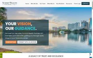 Summit Wealth Partners, LLC website