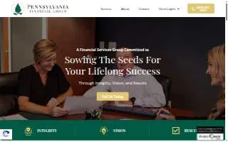 Pennsylvania Financial Group website