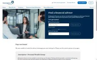 Mac Lamont - Client Relationship Manager, Ameriprise Financial Services, LLC website