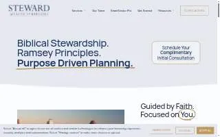 Steward Wealth Strategies - Raleigh Office website