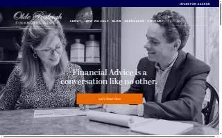 Olde Raleigh Financial Group website
