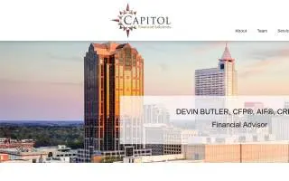 Devin Butler CFP AIF CRPC website