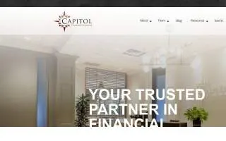 Capitol Financial Solutions website