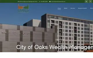 City of Oaks Wealth Management website