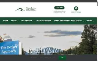 Decker Retirement Planning, Inc. of Salt Lake City website