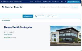 Banner Health Center Plus | Phoenix, AZ | Camelback Rd.