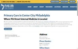 Ninth Street Internal Medicine website