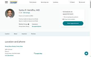 Jyotu Sandhu, MD - Sharp Rees-Stealy Downtown