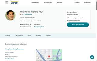 Wayne Kurisu, MD - Sharp Rees-Stealy Downtown