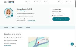 Sanas Sadrieh, DO - Metro Family Physicians Medical Group