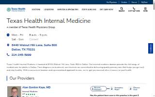 Texas Health Internal Medicine