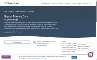 Baptist Primary Care - St. Johns Bluff