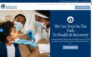 Eastowne Family Physicians website
