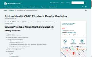 Atrium Health CMC Elizabeth Family Medicine