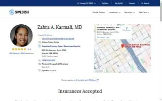 Zahra A Karmali, M.D. website