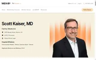 Dr. Scott Kaiser, MD - Highlands Medicine and Wellness, PLLC website