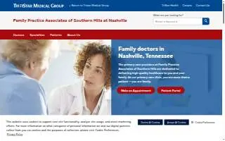 Family Practice Associates of Southern Hills - Nashville website
