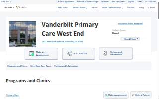 Vanderbilt Primary Care West End