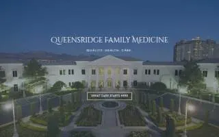 Queensridge Family Medicine website