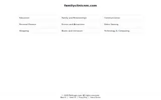 New Mexico Family Clinic LLC website