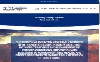 PCP-Mountain View Family Medicine website