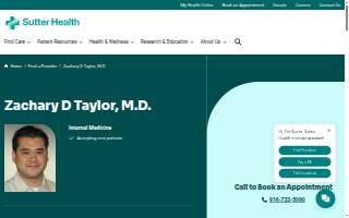 Zachary D Taylor, M.D.
