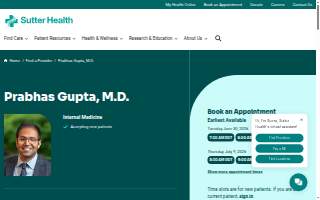 Prabhas Gupta, M.D.