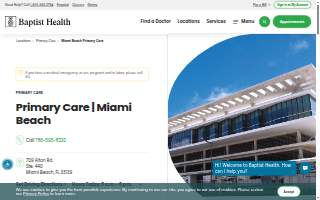 Baptist Health Primary Care | Miami Beach