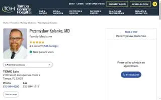 Przemyslaw Kolanko, MD website