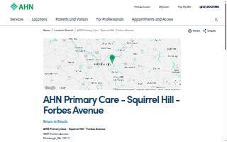 AHN Primary Care - Squirrel Hill - Forbes Avenue