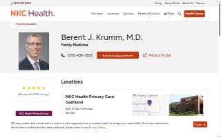 Berent J. Krumm, M.D.