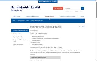 Barnes Medical Clinic St Louis