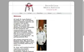 South ST. Louis Medical Associates website