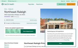 Oak Street Health Northeast Raleigh Primary Care Clinic