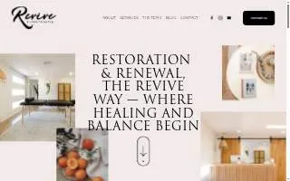 Revive Chiropractic of San Diego website