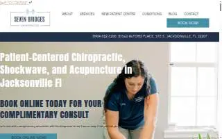 Seven Bridges Chiropractic website